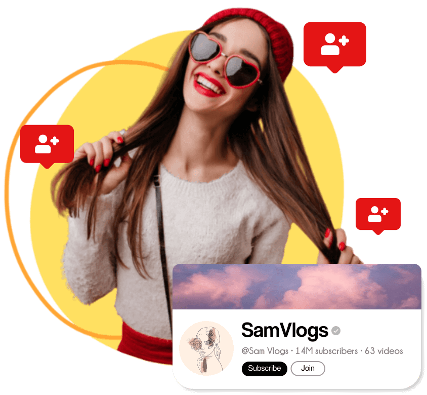 woman wearing glasses looking at graphs that are positive