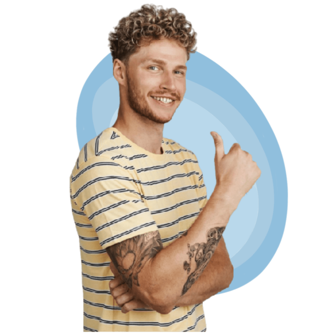 woman wearing glasses looking at graphs that are positive