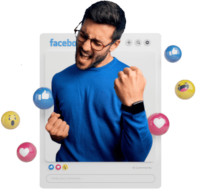 woman on her phone standing in front of the tiktok app