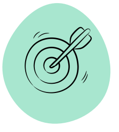 dartboard with a dart in it on a green background